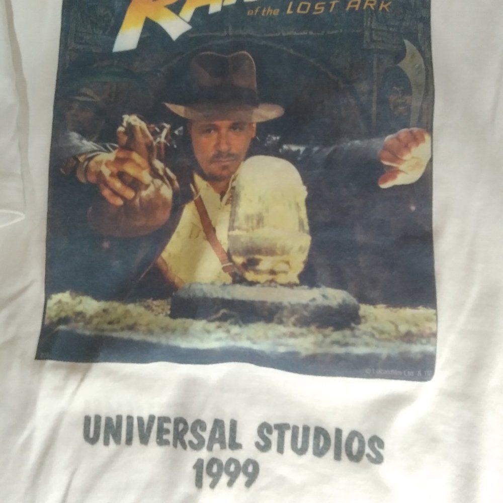 Vintage Raiders of the Lost Ark 1999 Promo T-Shirt